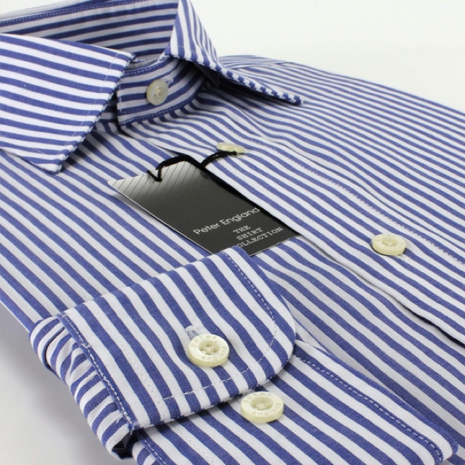 Buy Men Maroon Regular Fit Formal Full Sleeves Formal Shirt Online - 162267  | Peter England