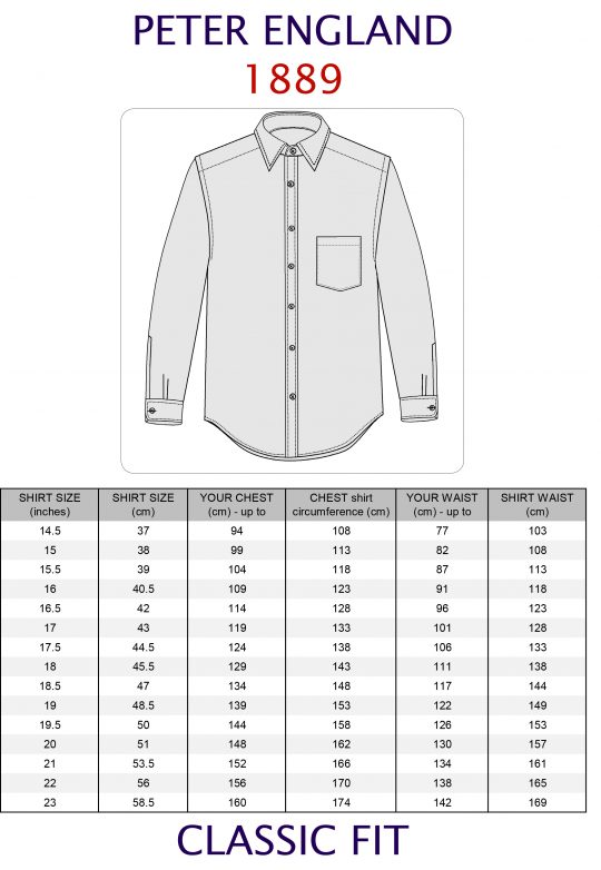 Peter England Mens Plain King Size Short Sleeve Shirt - Image 6