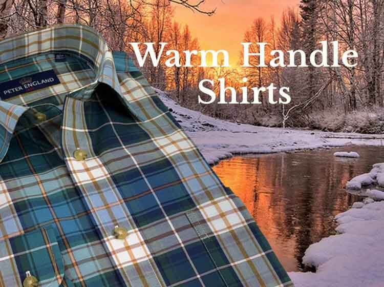 Peter England Warm Handle Shirts