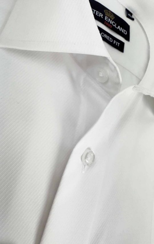 Peter England Tailored Fit Stretch Shirt - Image 4