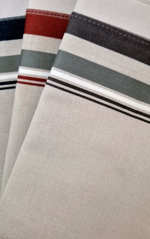 Mens Pyramid Grey with Bold Coloured Border 3 Pack Cotton Handkerchief